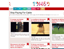 Tablet Screenshot of 19h59.com